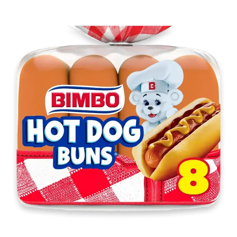 White Hot Dog Buns