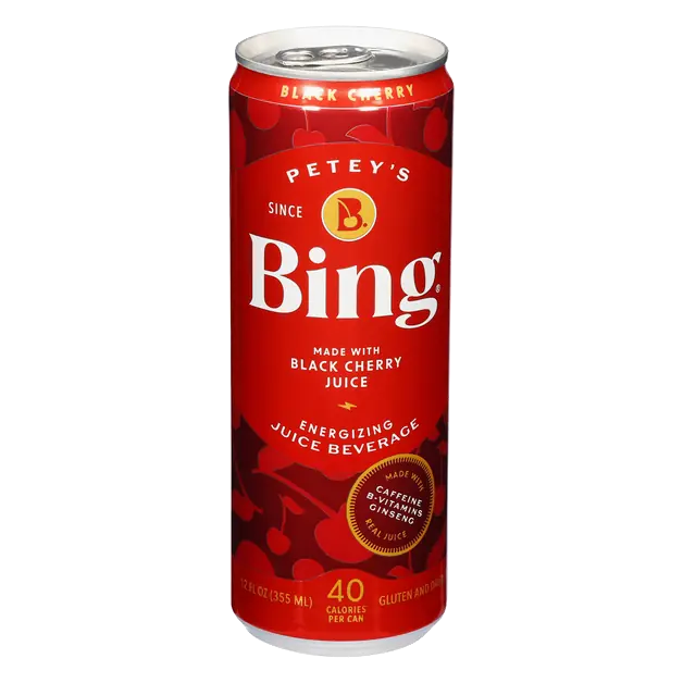 Made with Bing Cherry Juice Beverage