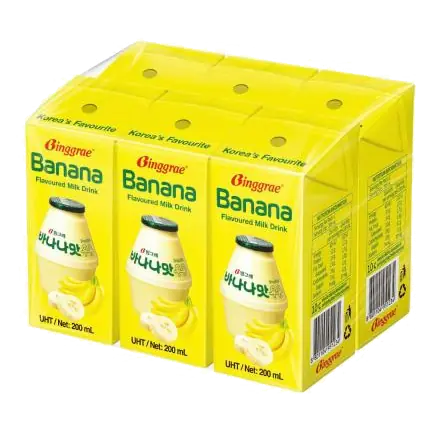 Milk Drink Banana 6 Pack