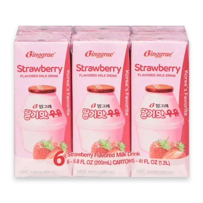 Strawberry Flavored Milk Drink Multipack
