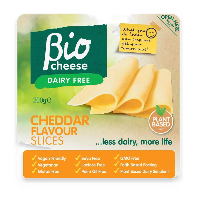 Cheese Dairy Free Cheddar Slices