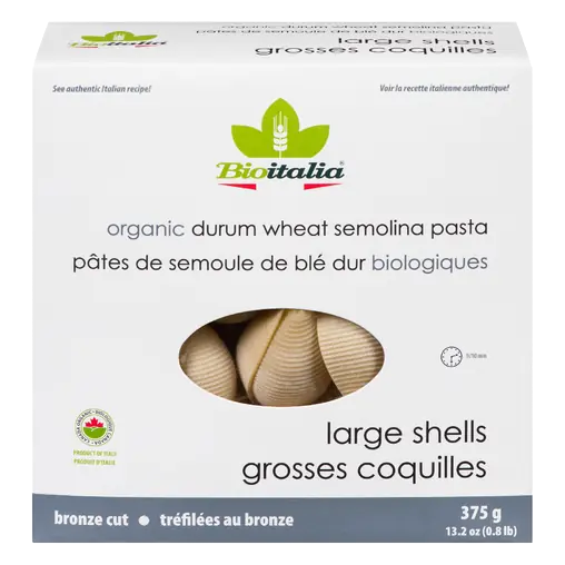 Organic Pasta Big Shells 375 g
