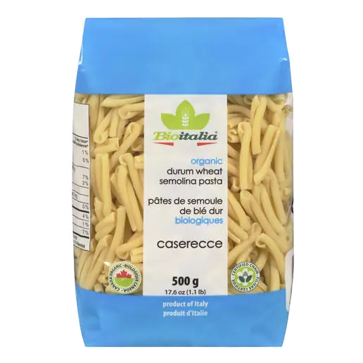 Organic Semolina Pasta Durum Wheat 500 g
