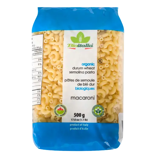 Organic Pasta Macaroni 500 g