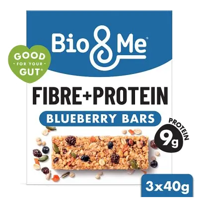 Daily Boost Fibre + Protein Blueberry Bars