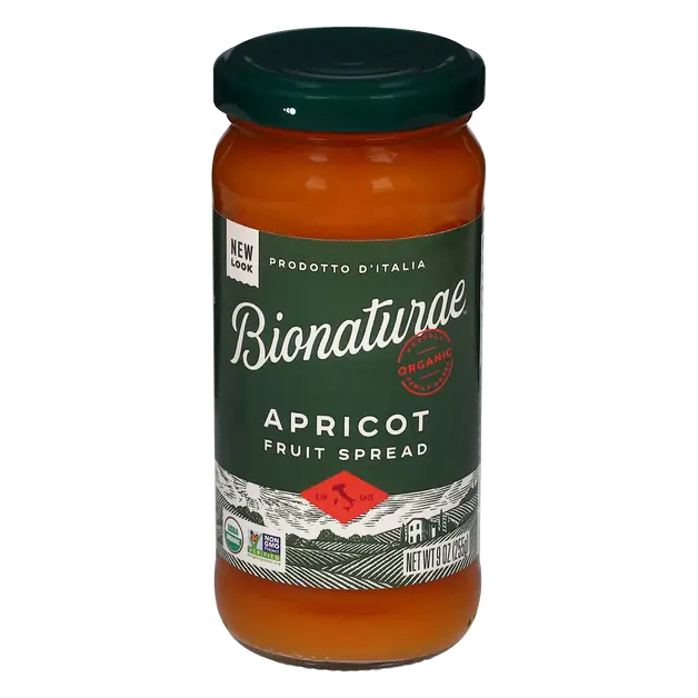 Imported Organic Apricot Fruit Spread
