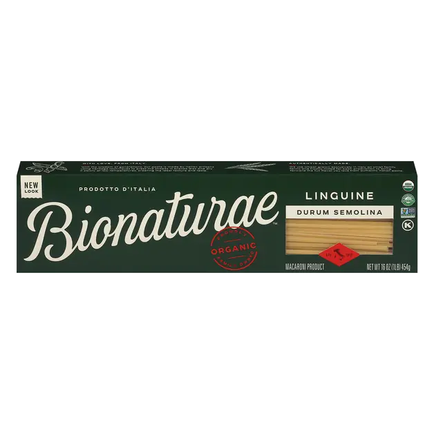 Imported Organic Linguine Pasta