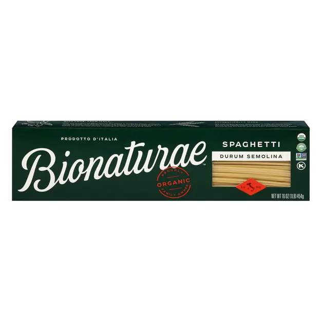Imported Organic Spaghetti Pasta