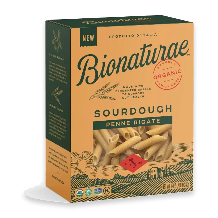Organic Sourdough Penne Rigate