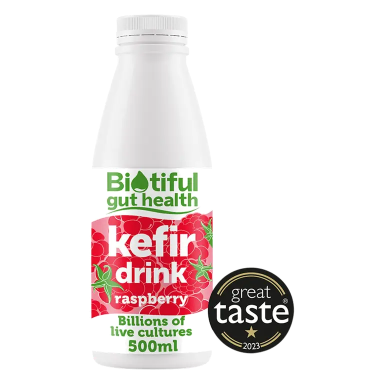 Gut Health Raspberry Kefir Milk Drink 500ml