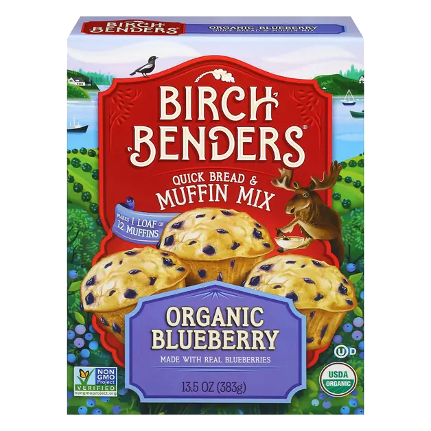 Organic Blueberry Quick Bread & Muffin Mix