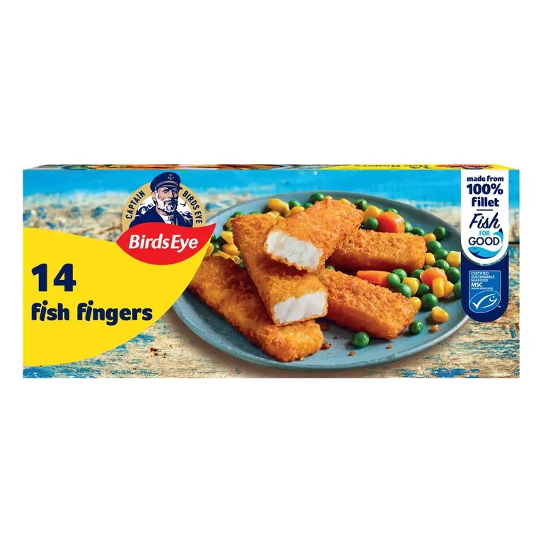 Birds Eye 14 Breaded Fish Fingers 350g
