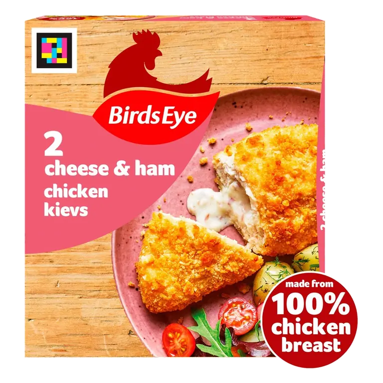 2 Cheese & Ham Chicken Kievs 204g