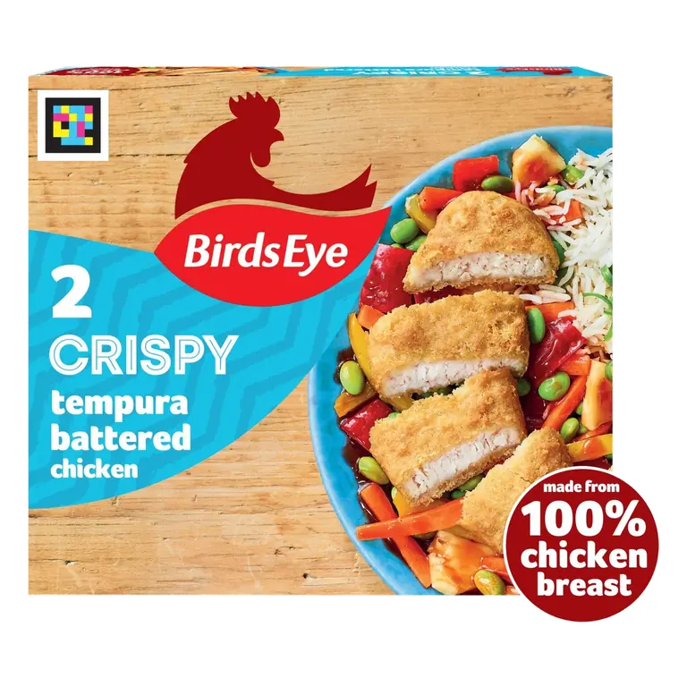 2 Crispy Tempura Battered Chicken Breast Steaks 170g