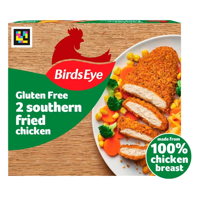 2 Gluten Free Southern Fried Breaded Chicken Breast Steaks 180g