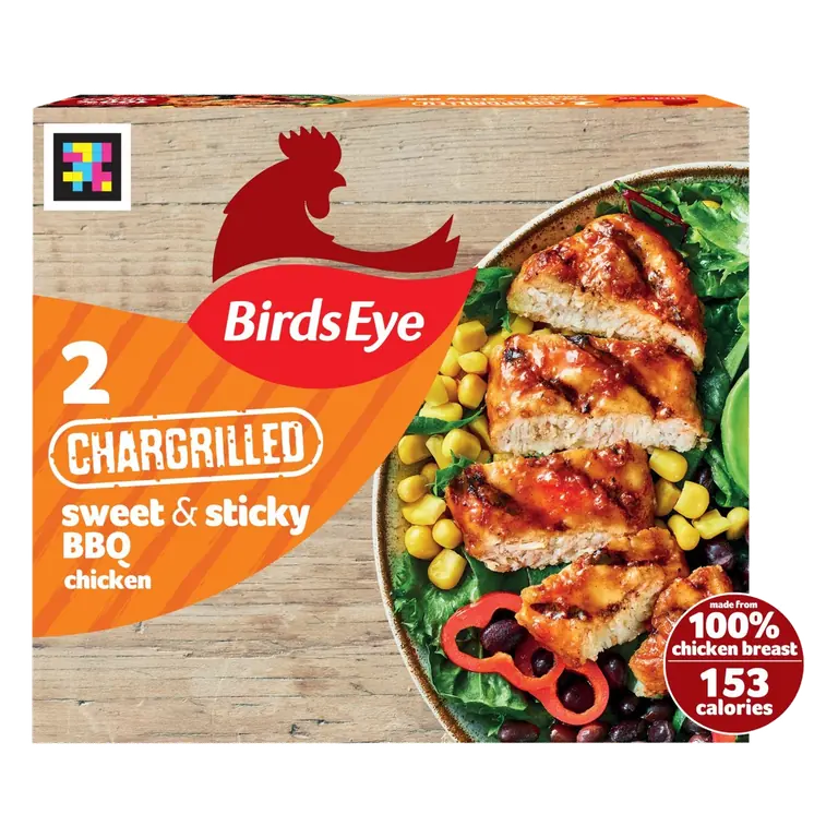 2 Sweet & Sticky BBQ Chicken Breast Steaks 174g