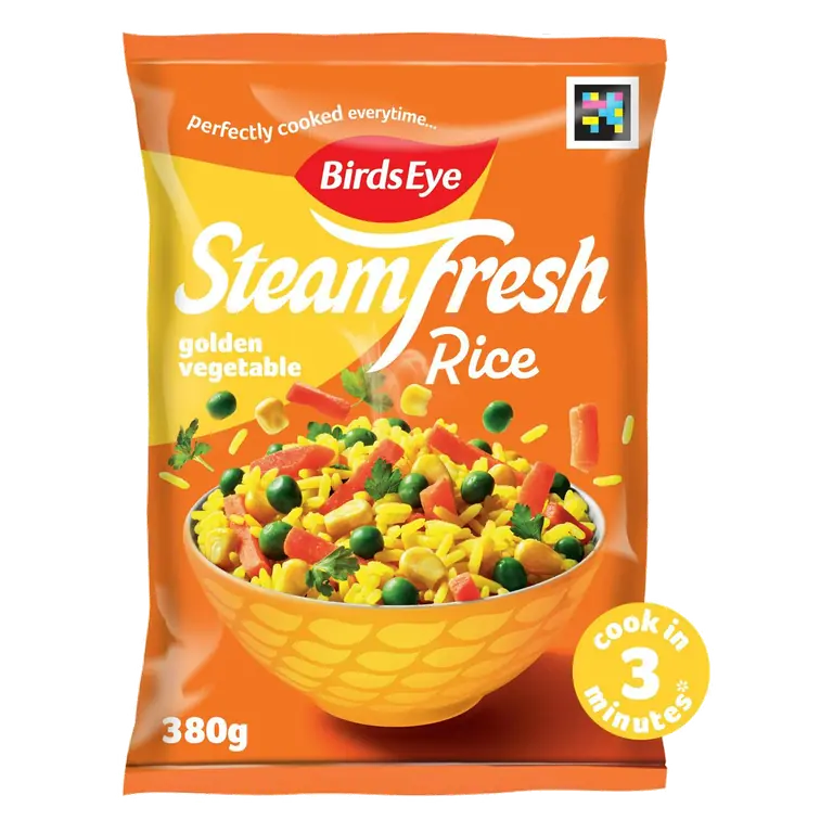 2 x 380g Steamfresh Golden Microwave Rice Steam Bags