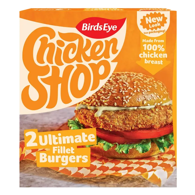 2 x Chunky Breaded Chicken Fillet Burgers 227g