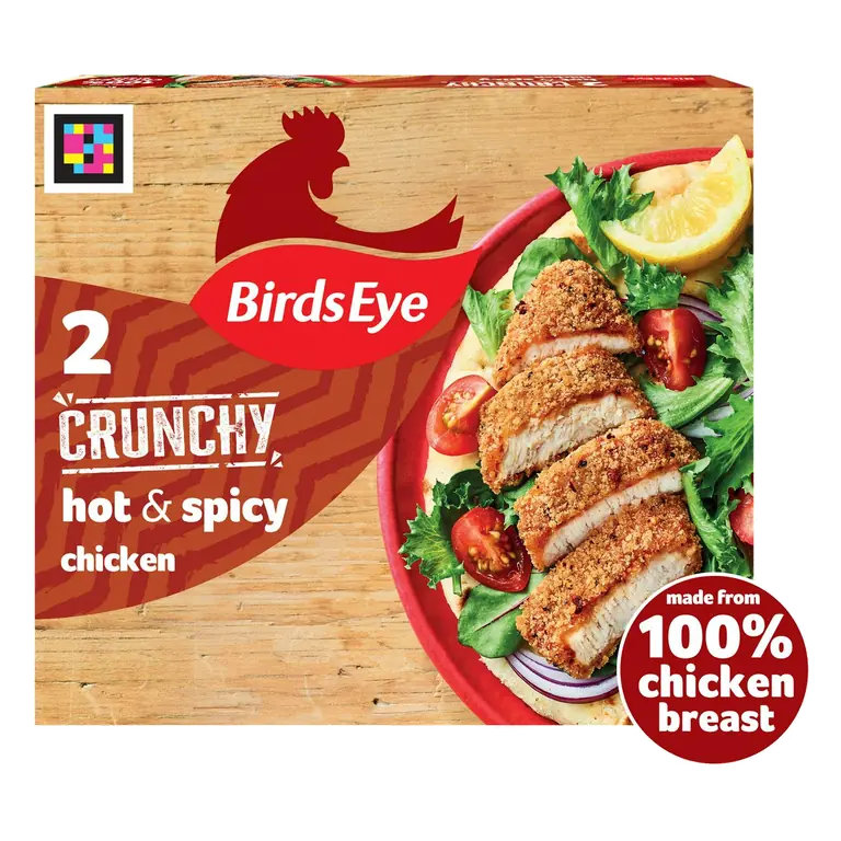 2 x Hot & Spicy Breaded Chicken Breast Steaks 180g
