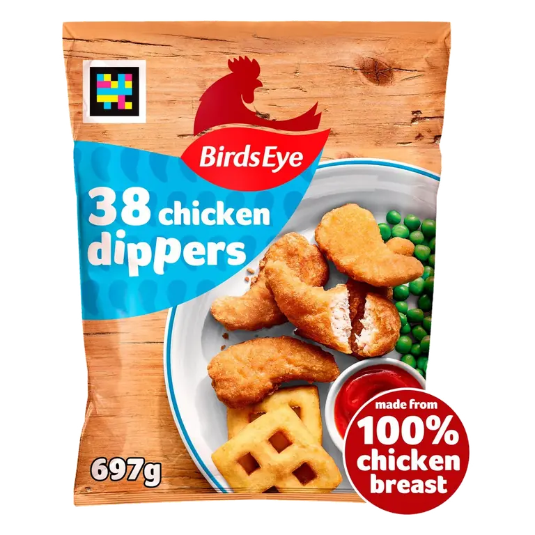 38 Crispy Chicken Dippers 697g