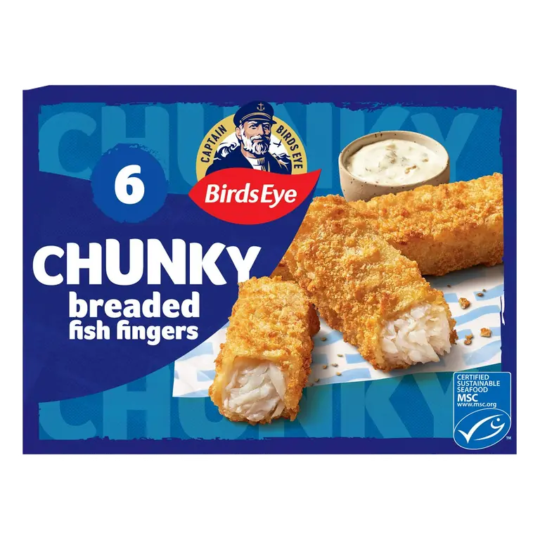 6 Chunky Fish Fingers 360g