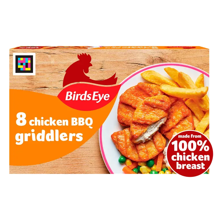 Birds Eye 8 BBQ Chicken Griddlers 204g
