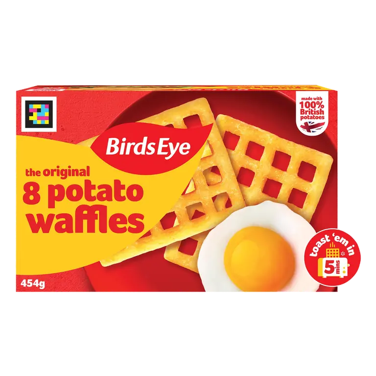 Birds Eye 8 The Original Potato Waffles 454g