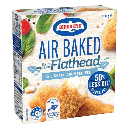 Air Baked Flathead Fillets