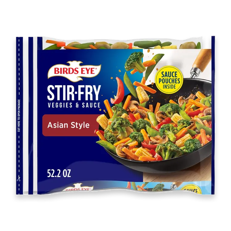 Asian Style Stir Fry Vegetables, Frozen Vegetables