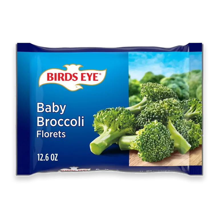 Baby Broccoli Florets, Frozen Vegetables