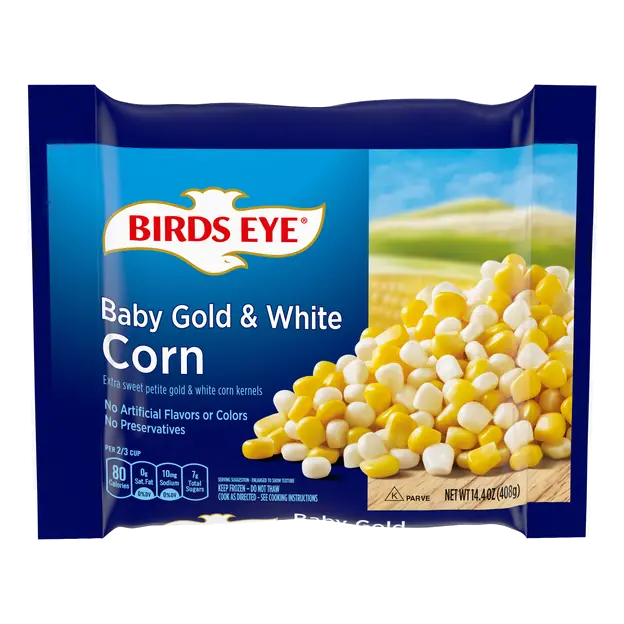 Baby Gold & White Corn Frozen