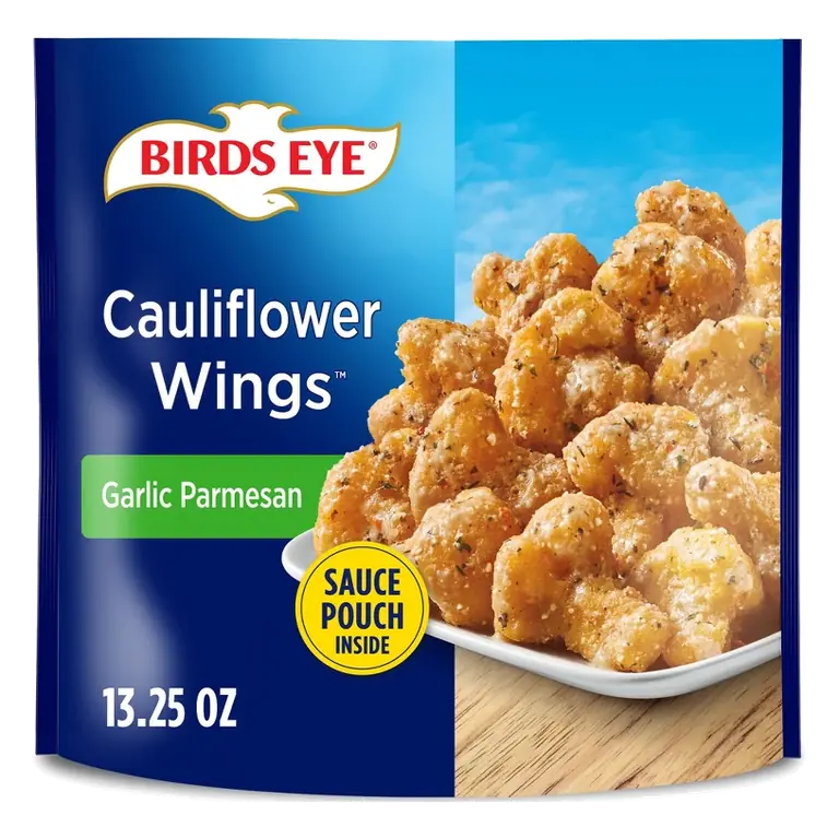Birds Eye Frozen Cauliflower Wings Garlic Parmesan, 13.25oz