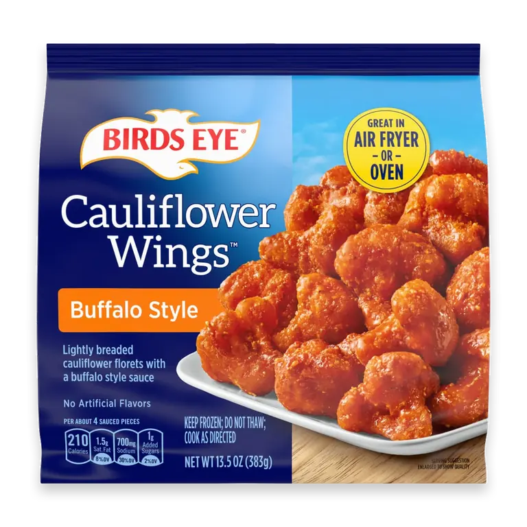 Buffalo Style Cauliflower Wings, Frozen Sides