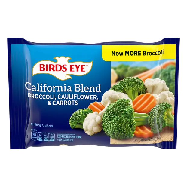 California Blend Broccoli Cauliflower & Carrots Frozen
