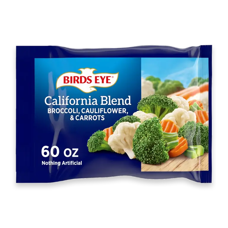 California Blend with Carrots, Broccoli, Cauliflower, Frozen Vegetables