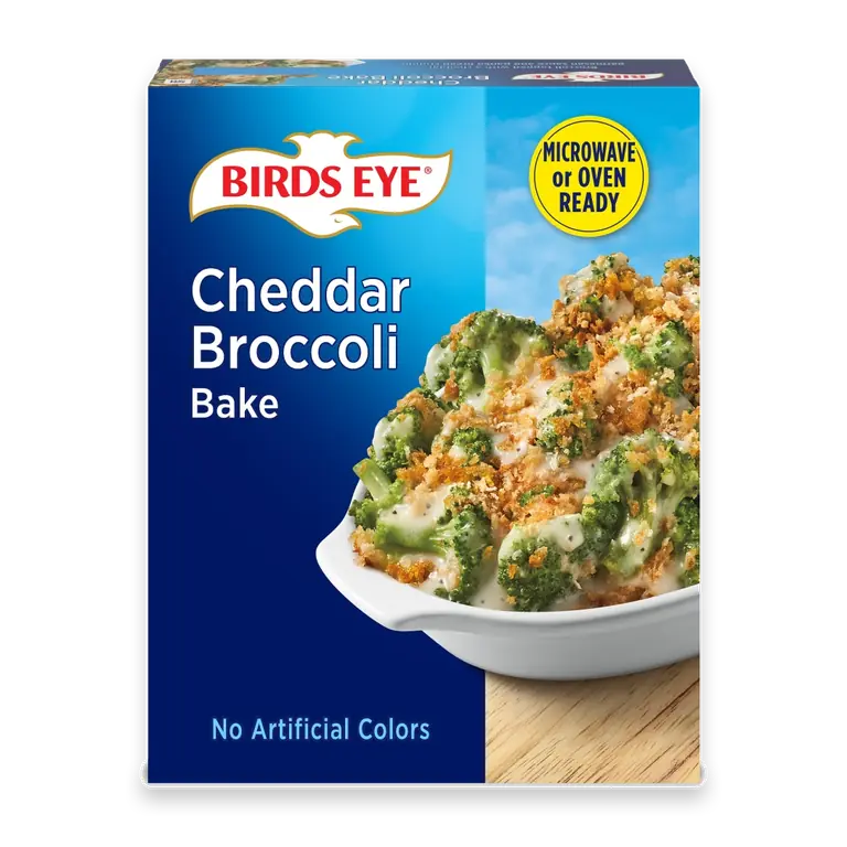 Cheddar Broccoli Bake, Frozen Side