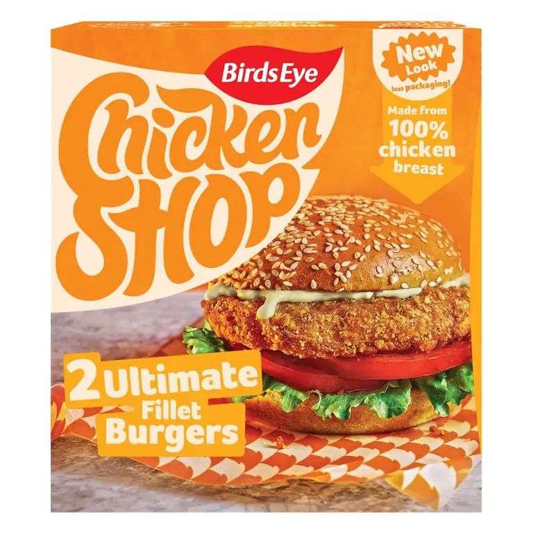 Chicken Shop 2 Ultimate Breaded Chicken Fillet Burgers 227g