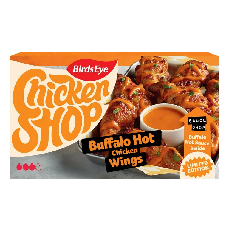 Chicken Shop 385g Buffalo Hot Chicken Wings, Limited Edition