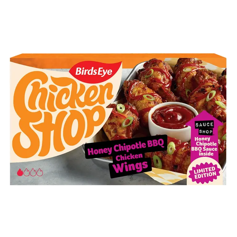 Chicken Shop 385g Honey Chipotle BBQ Chicken Wings, Limited Edition