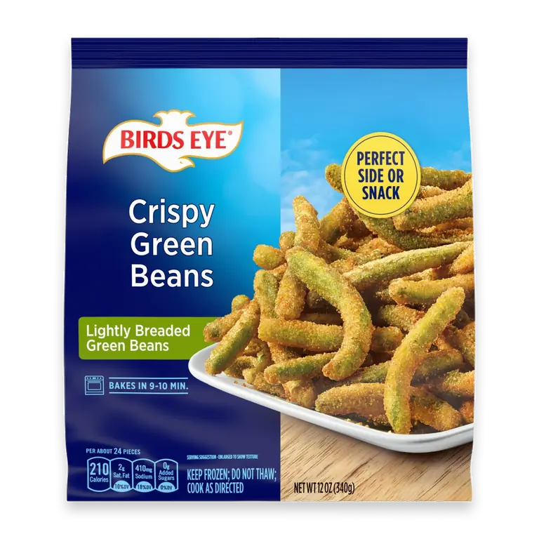 Crispy Green Beans, Frozen Vegetables