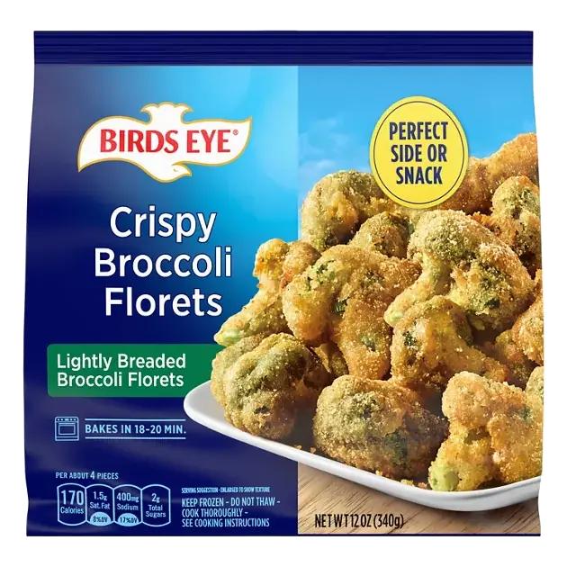 Crispy Lightly Breaded Broccoli Florets