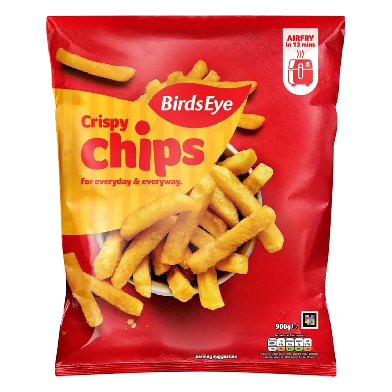 Crispy Straight Cut Chips 900g