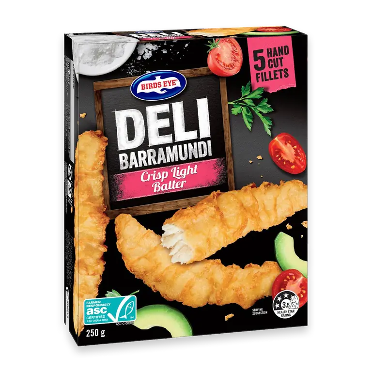 Deli Barramundi Fillets Light Batter