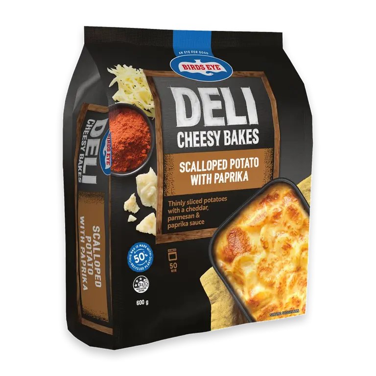 Deli Cheesy Bakes Scalloped Potatoes With Paprika
