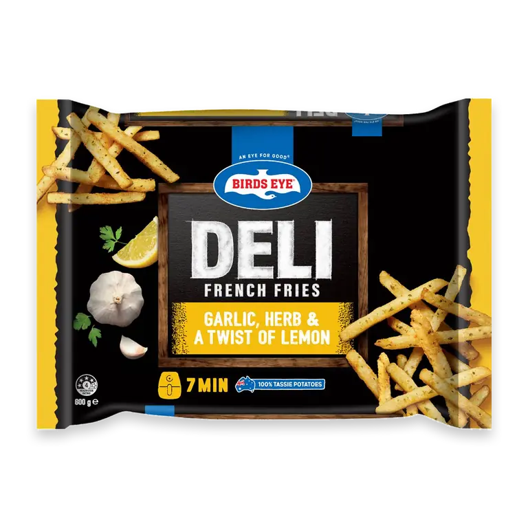 Deli French Fries Garlic Herb & Lemon
