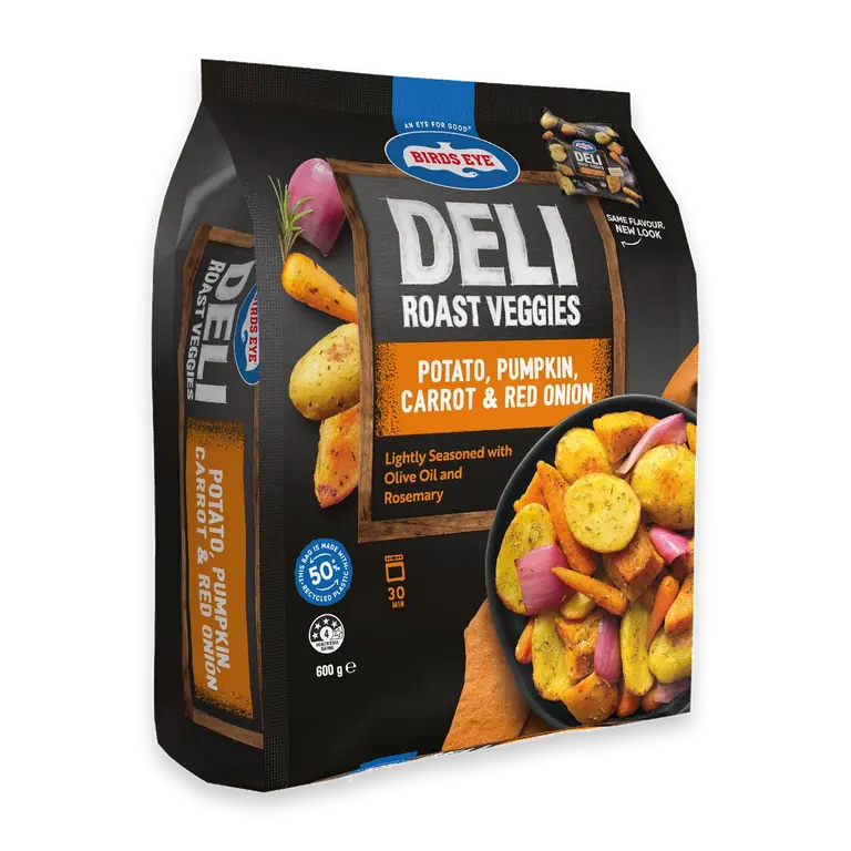 Deli Roast Veggies Potato Pumpkin Carrot & Red Onion