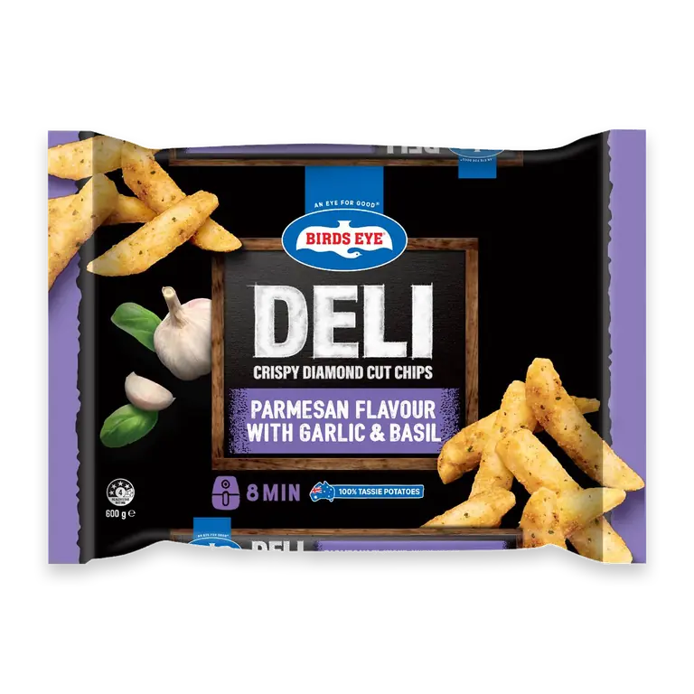 Deli Seasoned Chips Parmesan Garlic & Basil