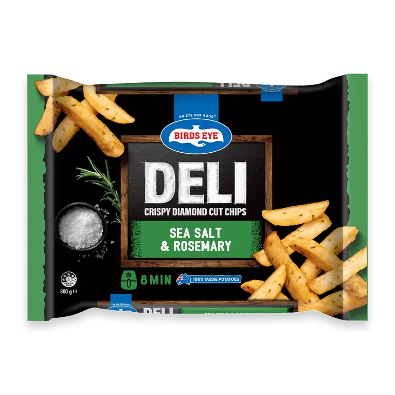 Deli Seasoned Chips Sea Salt & Rosemary