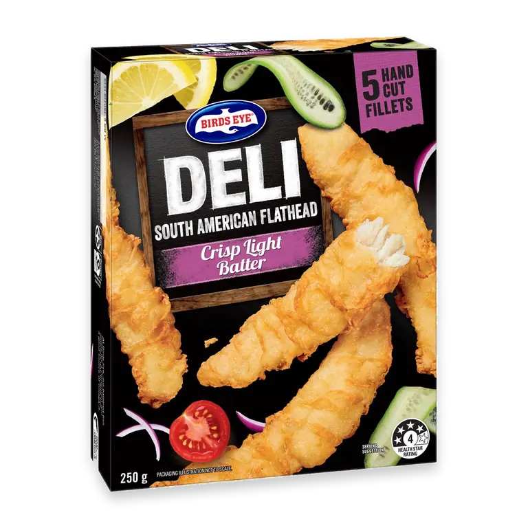 Deli South Atlantic Flathead Fillets Light Batter