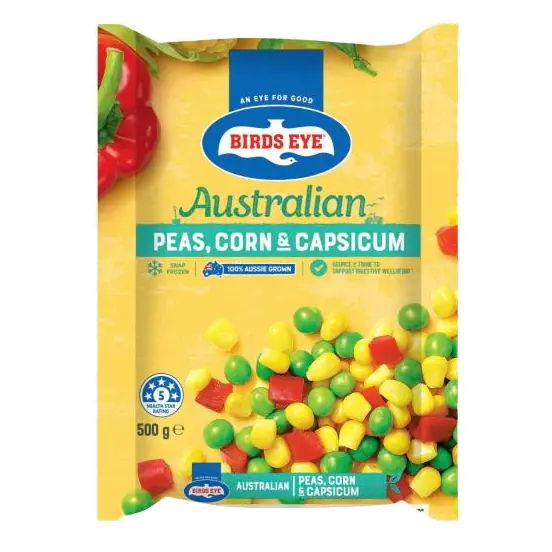 Frozen Mixed Vegetables Peas Corn & Capsicum